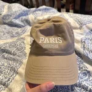 Paris French Tan Baseball Cap